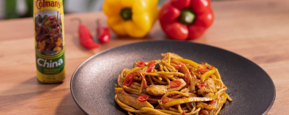 fideos al wok